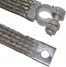 Jordkabel, flat med minuspolsko - 40cm thumbnail