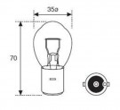 AMOLUX 391 12volt, 45watt, BA20s thumbnail